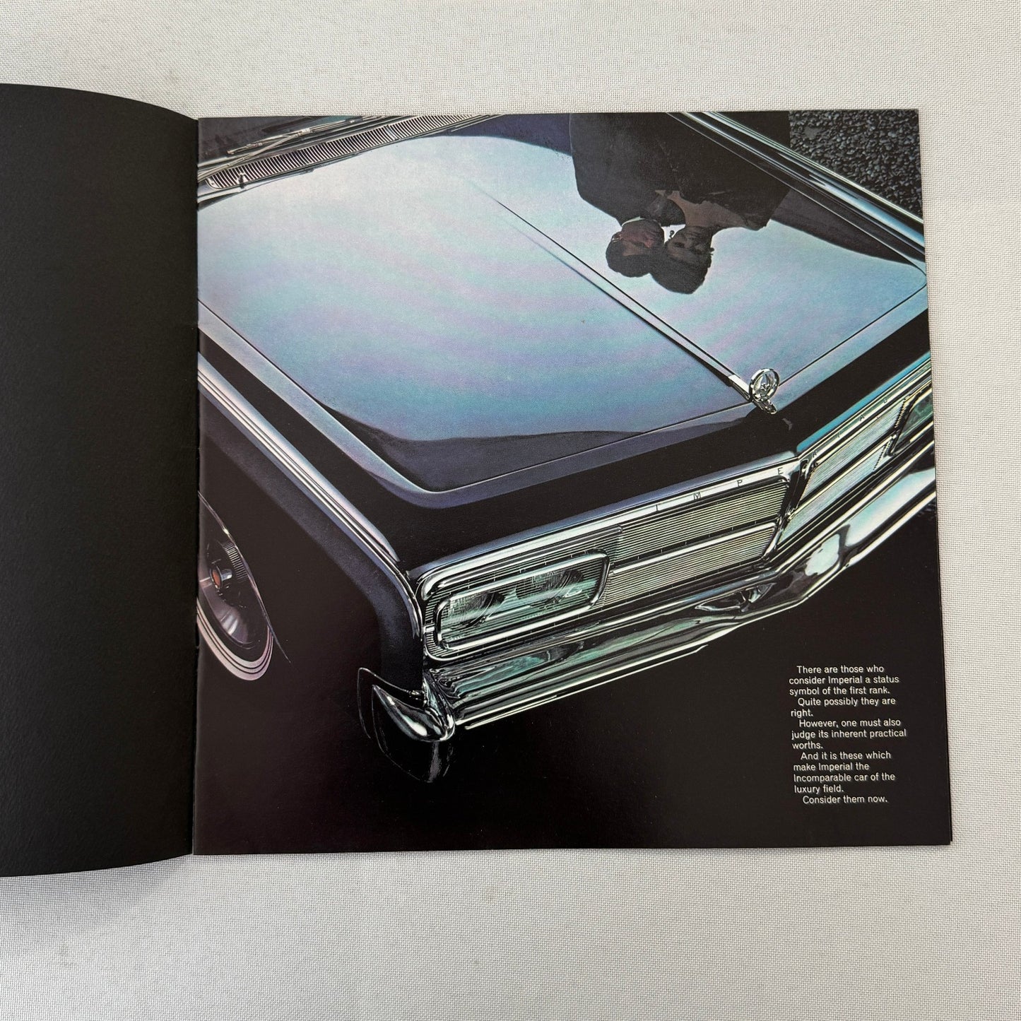 1965 Imperial Car Sales Brochure Catalog Convertible Coupe Sedan Chrysler