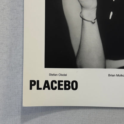 Placebo Music Publicity Press Photo Photograph Steve Hewitt Stefan Oldsal