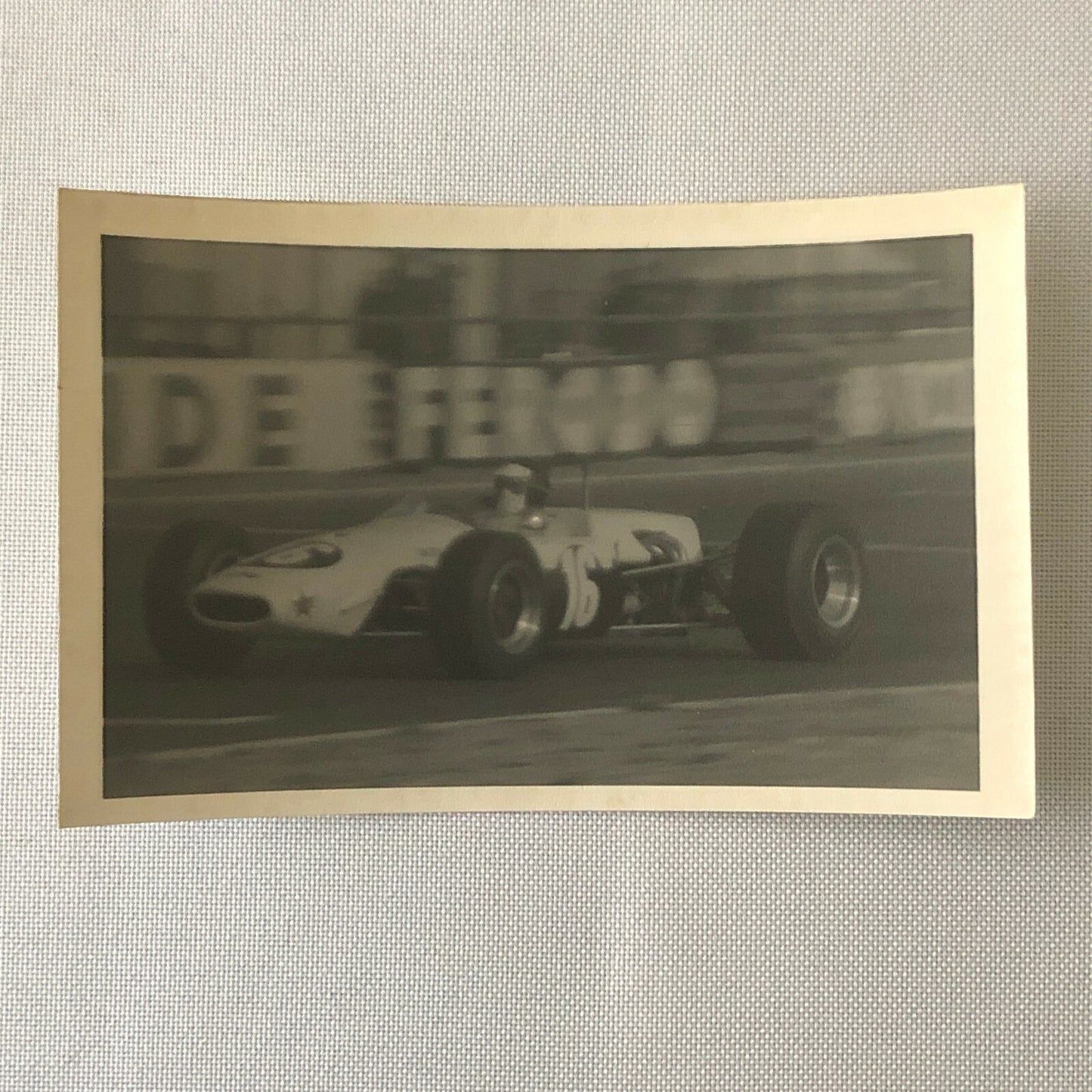 Vintage Racing Car Photo Photograph Print Motorsport Race