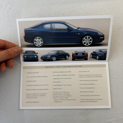 2003 Maserati Coupe & Maserati Spyder Press Kit Brochure Photo CD