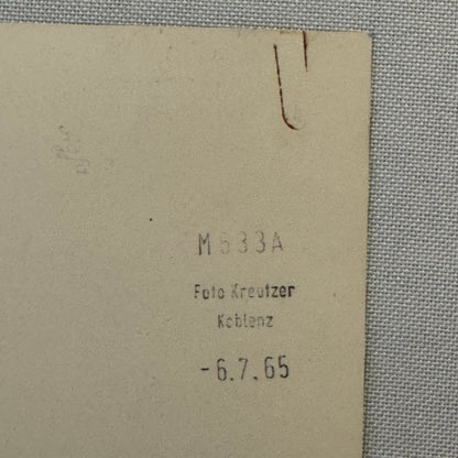 Vintage Porsche Racing Car Photo Photograph Print 1965