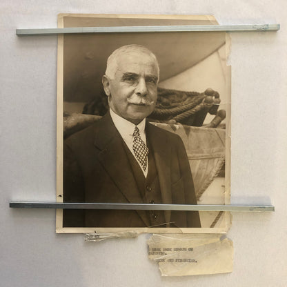 Press Photo Photograph Otto H Kahn Banker Portrait