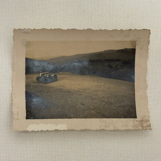 Vintage Racing Car Photo Photograph Early Automobile Motorsport