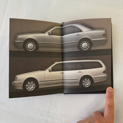 1999 Mercedes Benz E Class History Sales Brochure Catalog Advertising GERMAN