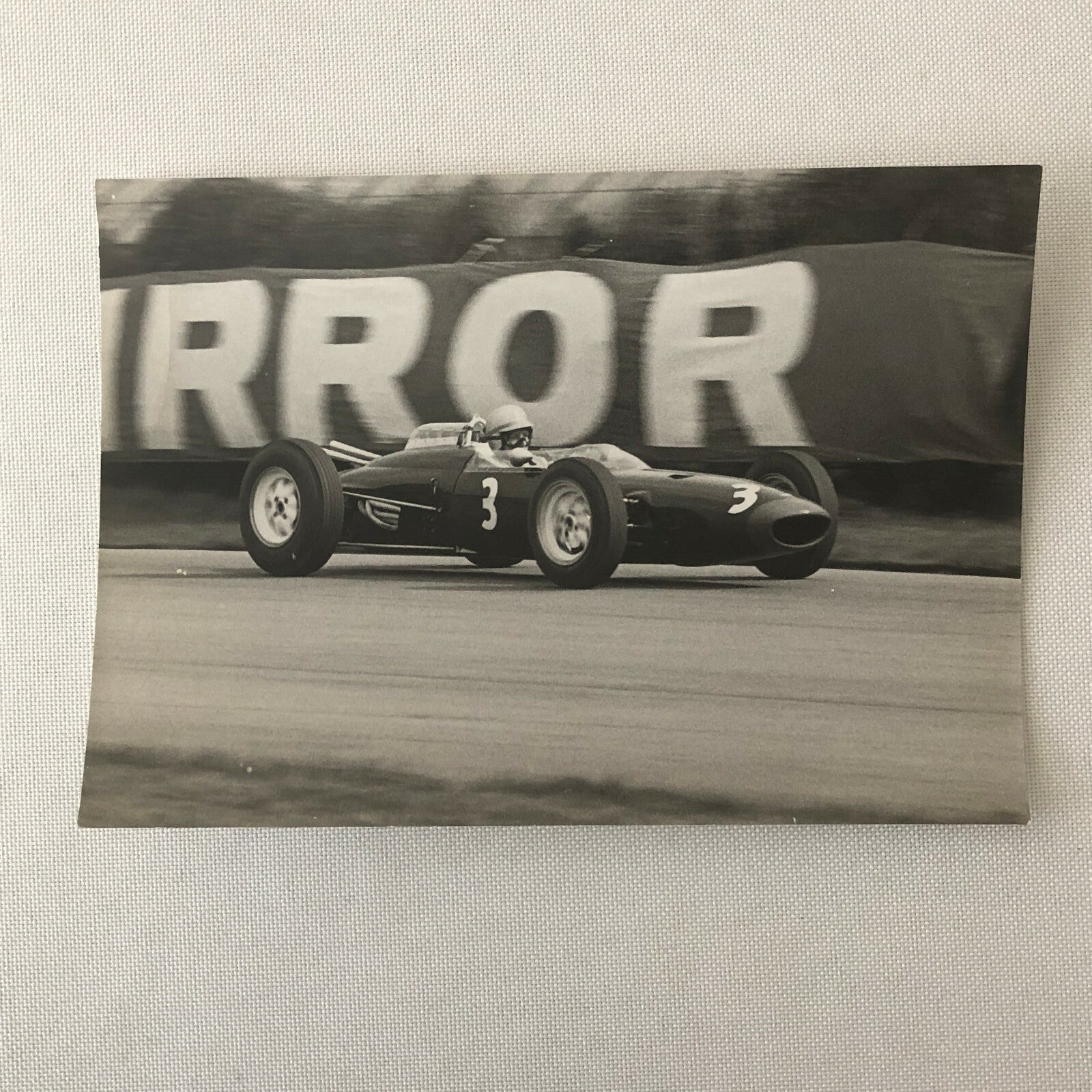 Vintage Racing Car Photo Photograph Print Motorsport