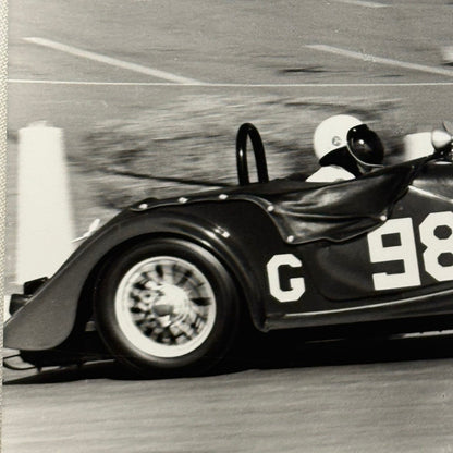 Morgan Racing Photograph Mike Evans Dodger Stadium Vintage Image Modern Print