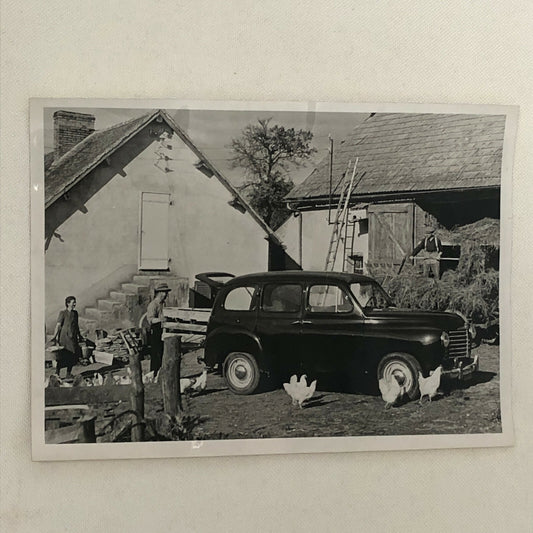 Vintage Renault Colorale Prairie Factory Press Photo Photograph