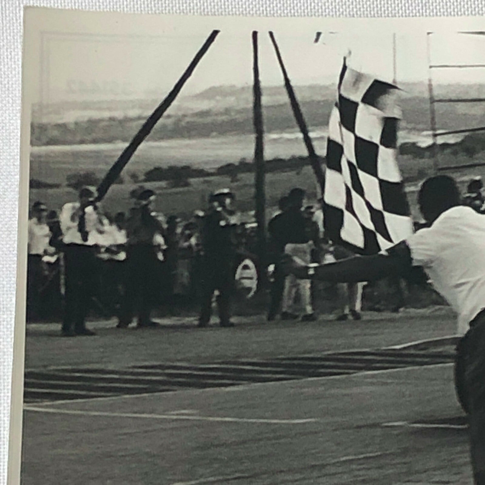 Vintage Grand Prix Racing Photo Photograph Jack Brabham Driver Car Win