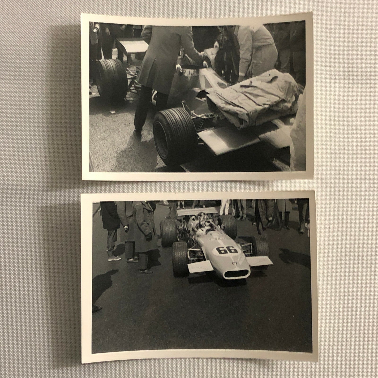 Vintage Racing Car Photo Photograph Print Lot of 13 