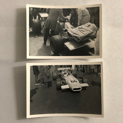 Vintage Racing Car Photo Photograph Print Lot of 13 