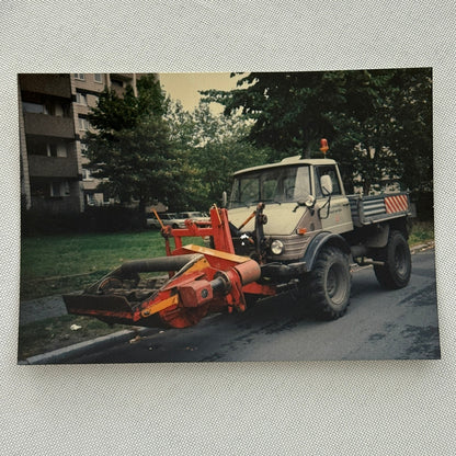 Vintage Mercedes Benz UNIMOG Truck Photo Photograph Print Snapshot