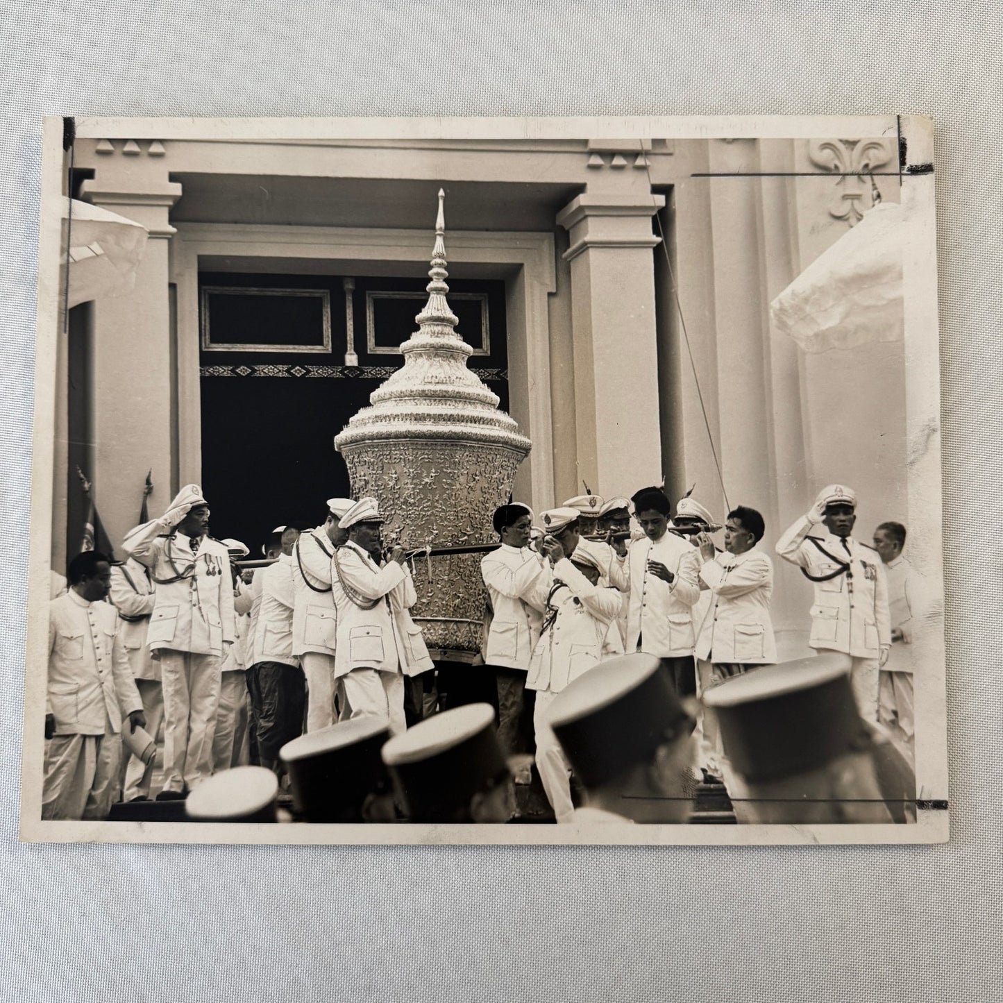 King Sisavang Vong of Laos Funeral Luang Prabang 1961 Press Photo Photograph