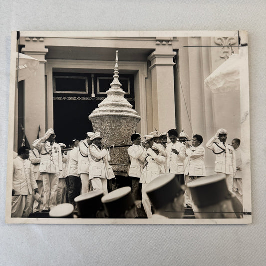 King Sisavang Vong of Laos Funeral Luang Prabang 1961 Press Photo Photograph