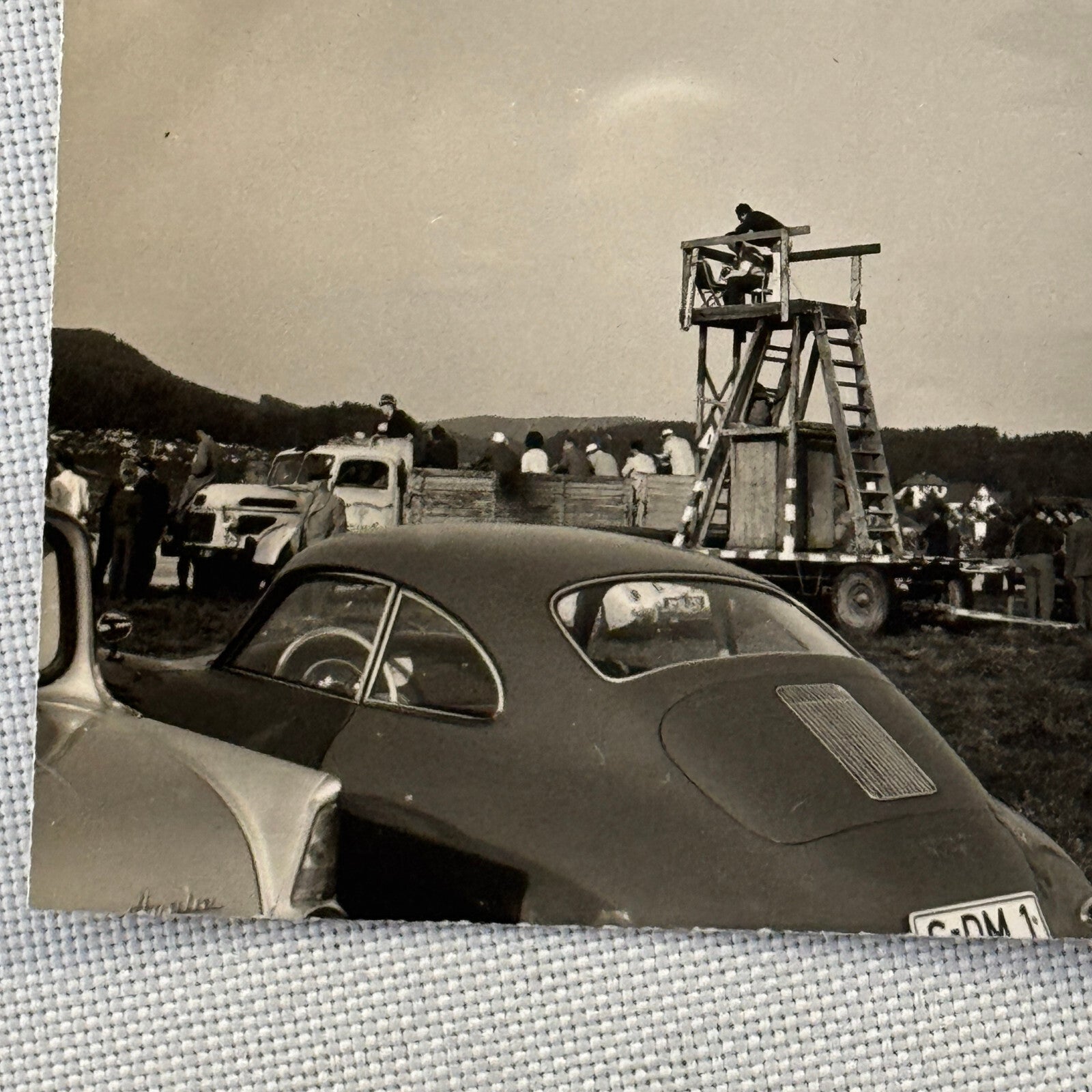 Porsche 356 Car Vintage Photo Photograph