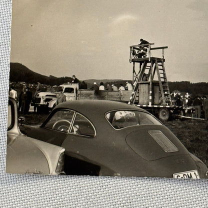 Porsche 356 Car Vintage Photo Photograph
