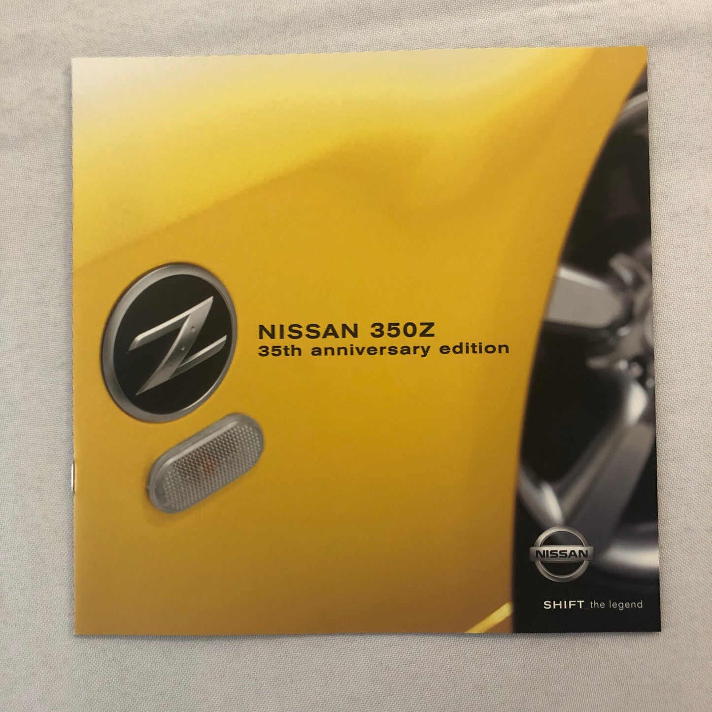 Nissan 350Z 350 Z 35th Anniversary Edition Gran Turismo Sales Brochure ITALIAN