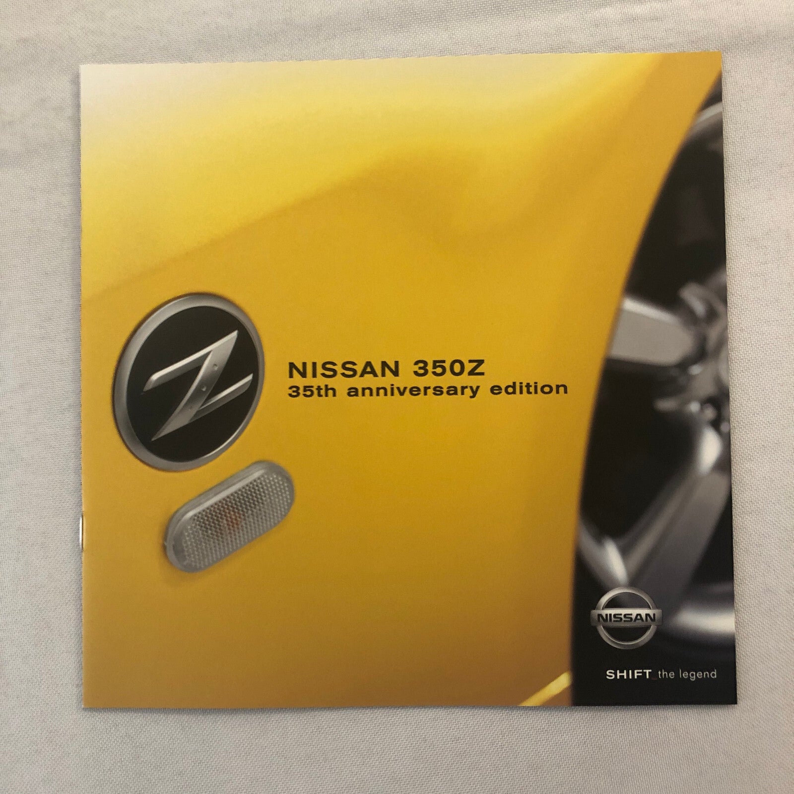 Nissan 350Z 350 Z 35th Anniversary Edition Gran Turismo Sales Brochure ITALIAN