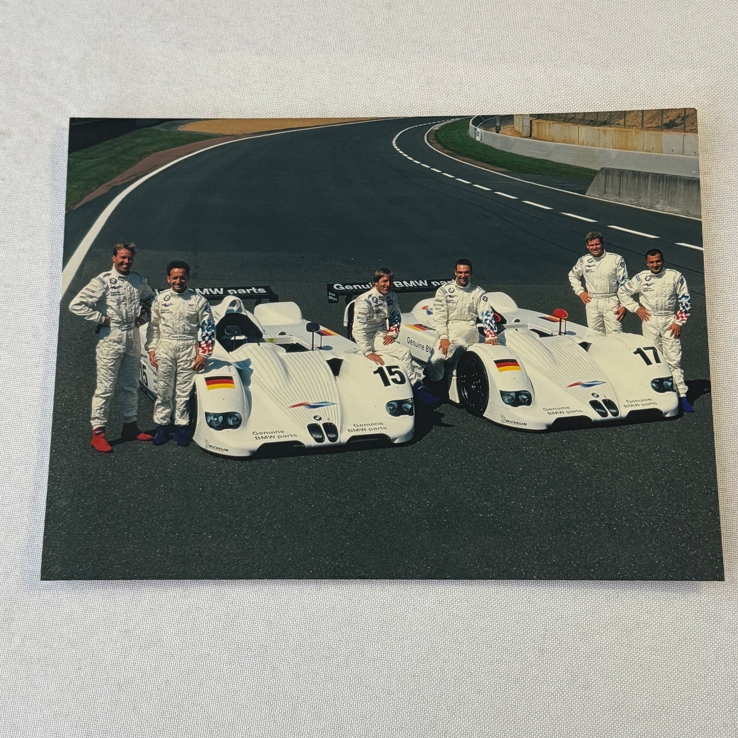 1999 BMW V12 LMR LeMans Racing Press Kit Brochure Photos GERMAN Jenny Holzer Art