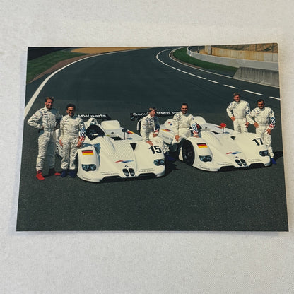 1999 BMW V12 LMR LeMans Racing Press Kit Brochure Photos GERMAN Jenny Holzer Art