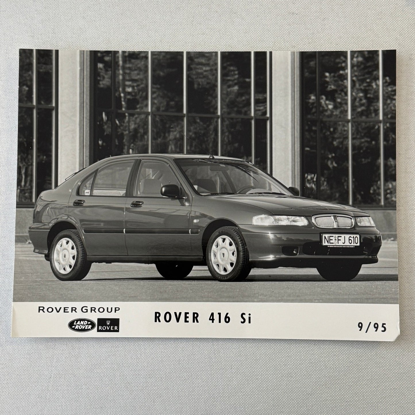 1995 1996 Rover Land Rover Press Kit Mini Cooper MG MGF Range Rover GERMAN