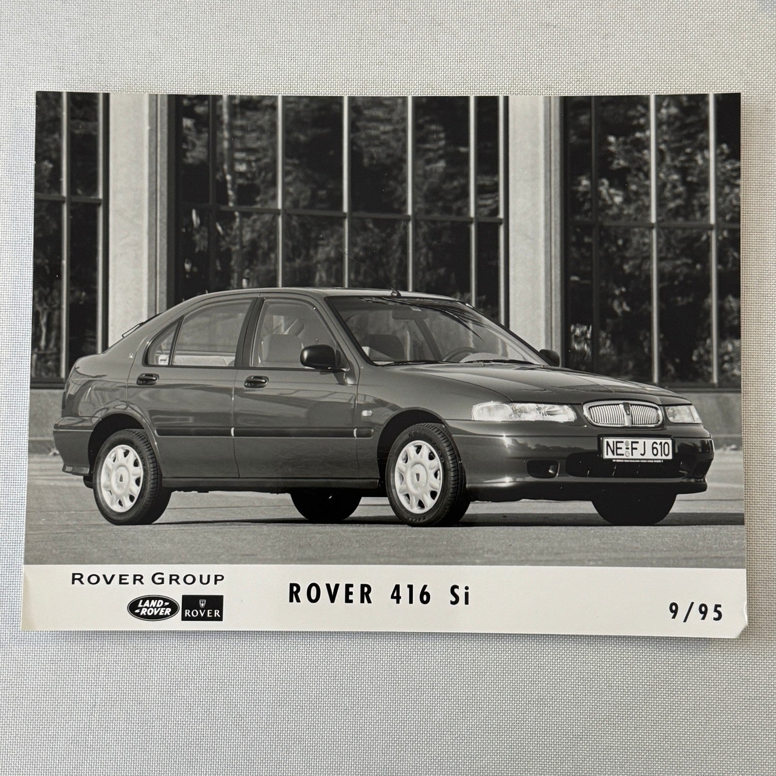 1995 1996 Rover Land Rover Press Kit Mini Cooper MG MGF Range Rover GERMAN