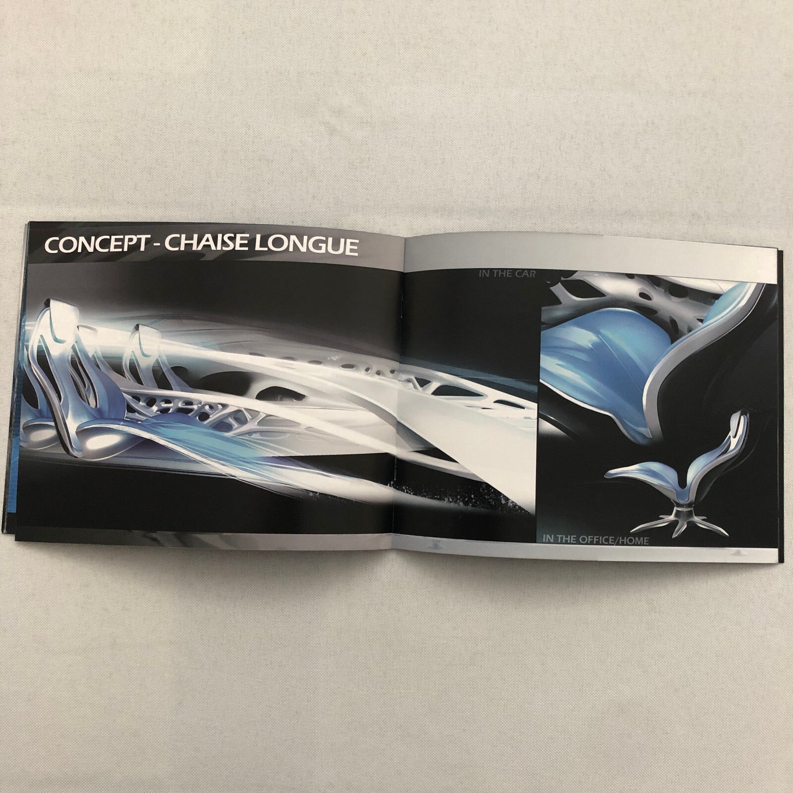 Alfa Romeo Pandion Bertone Concept Car Prototype Sales Brochure Catalog