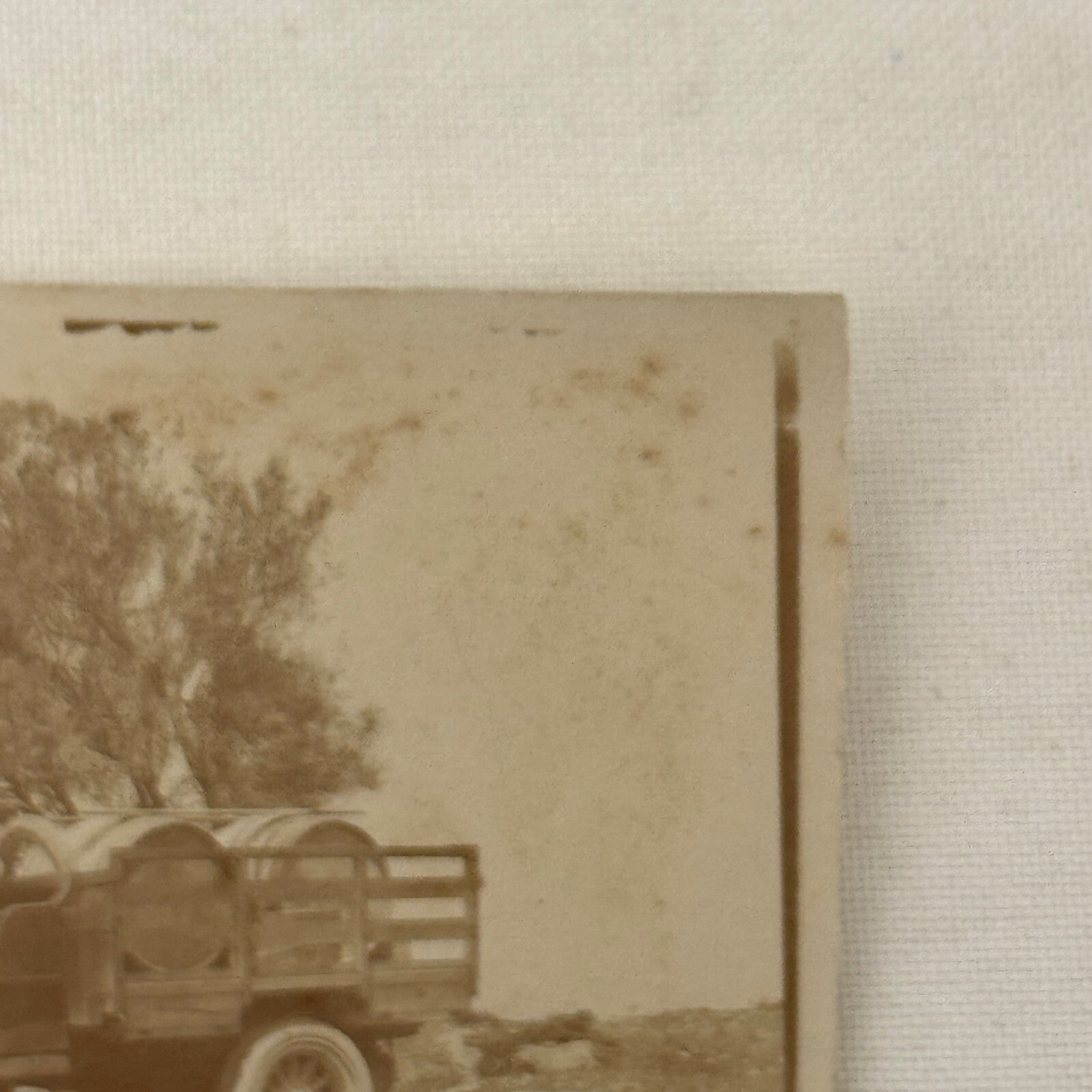Vintage Photograph Photo Early Antique Truck Automobile Man