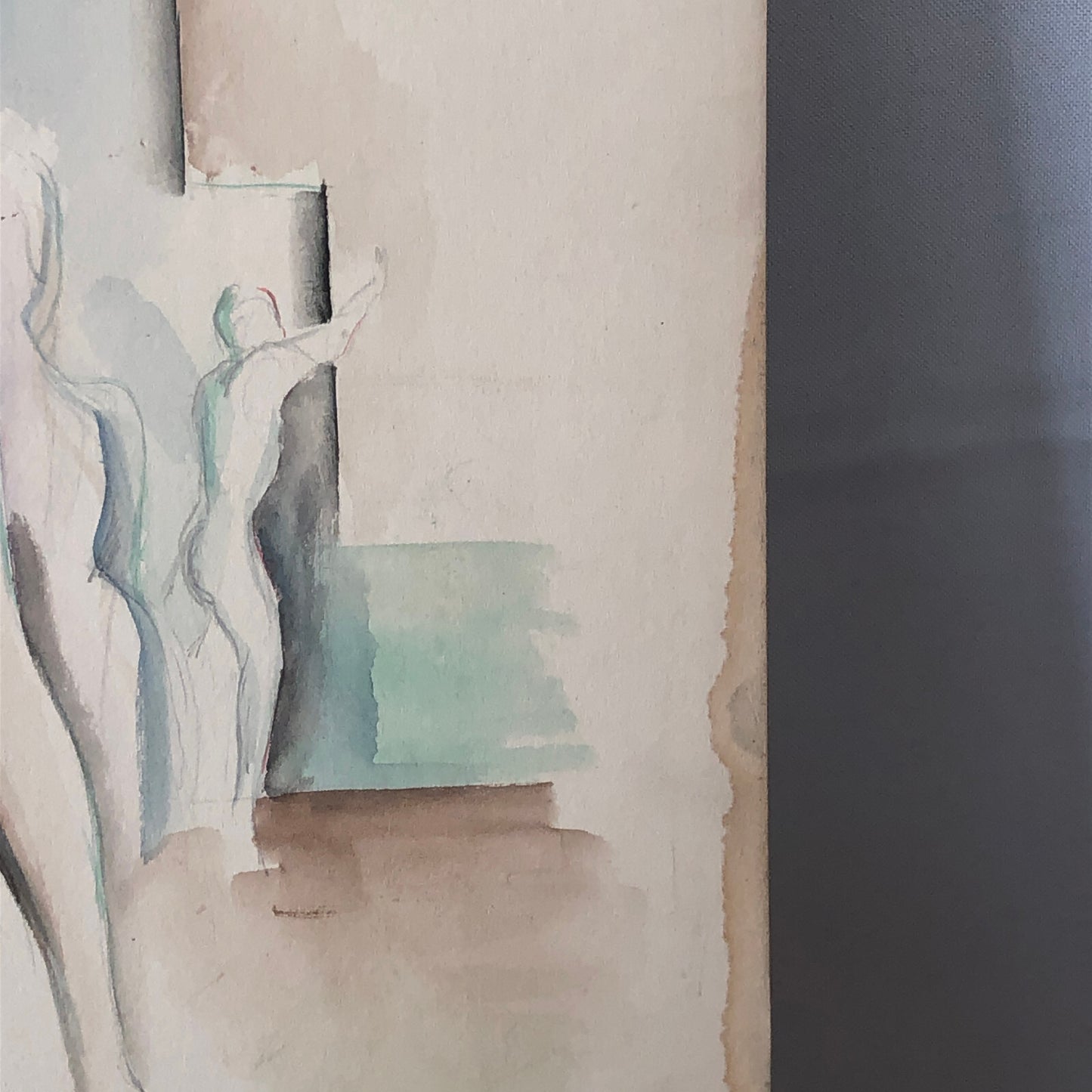 Vintage Painting Art Artwork Artist Arthur E Sudler Nude Woman Figures