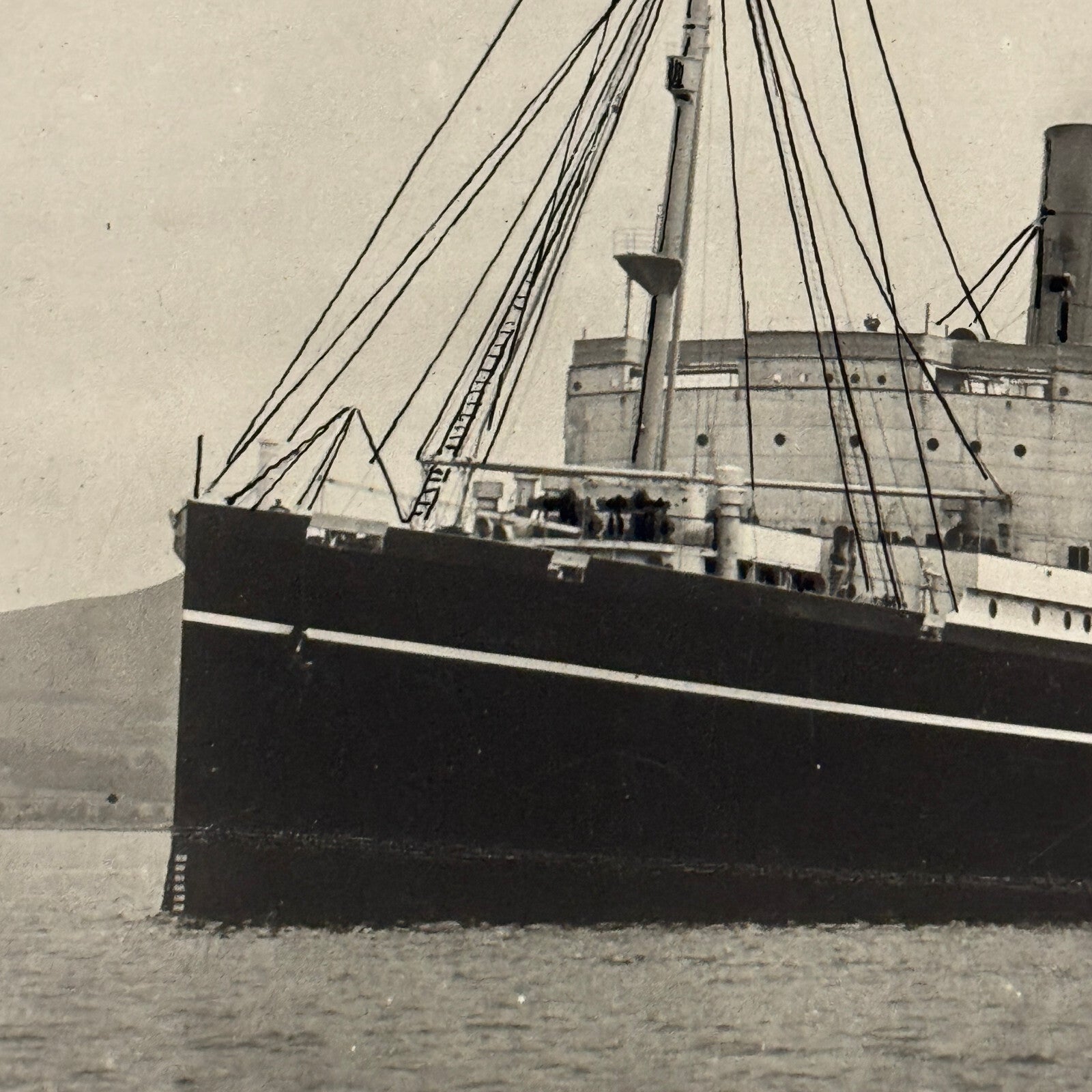 Vintage Ship Boat Photo Photograph Print Empress of Canada
