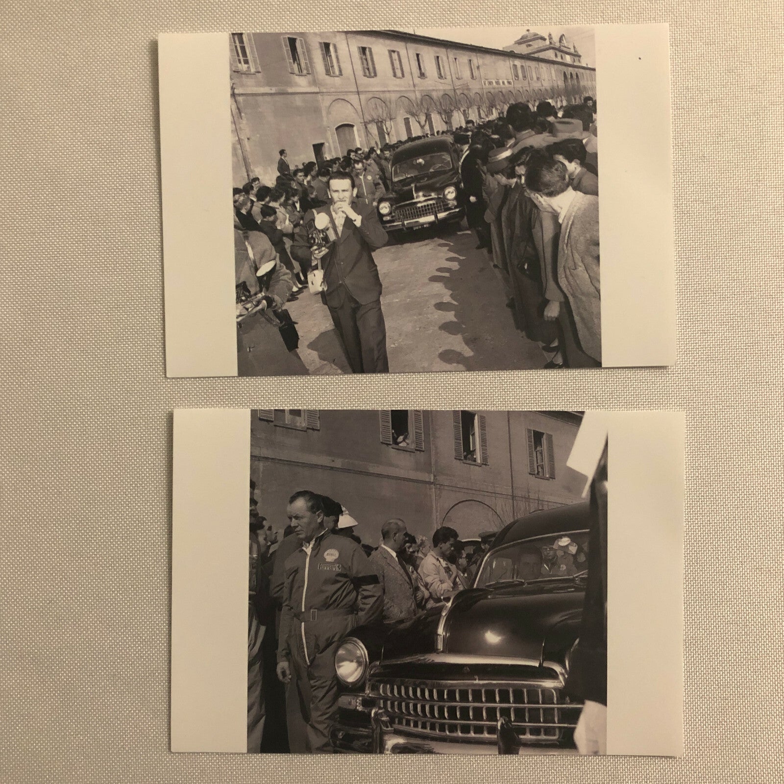 Italian Racing Photo Print Lot of 10 - Mercedes Maserati + Modern 