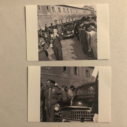 Italian Racing Photo Print Lot of 10 - Mercedes Maserati + Modern 