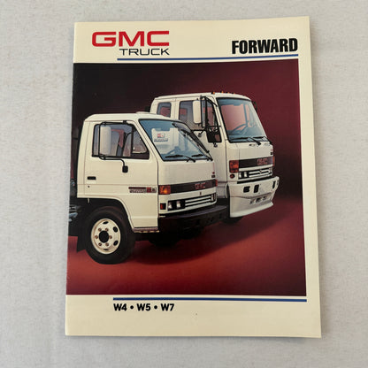 GMC Forward Truck Sales Brochure Catalog W4 W5 W7