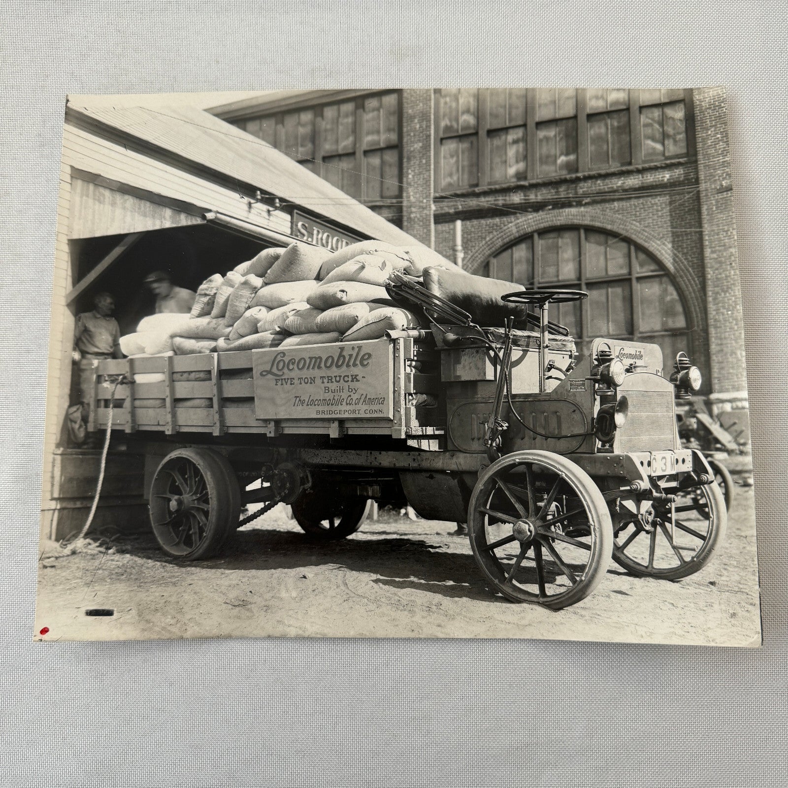 Locomobile Five Ton Truck Vintage Photo Photograph