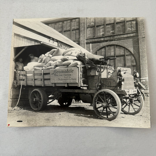 Locomobile Five Ton Truck Vintage Photo Photograph