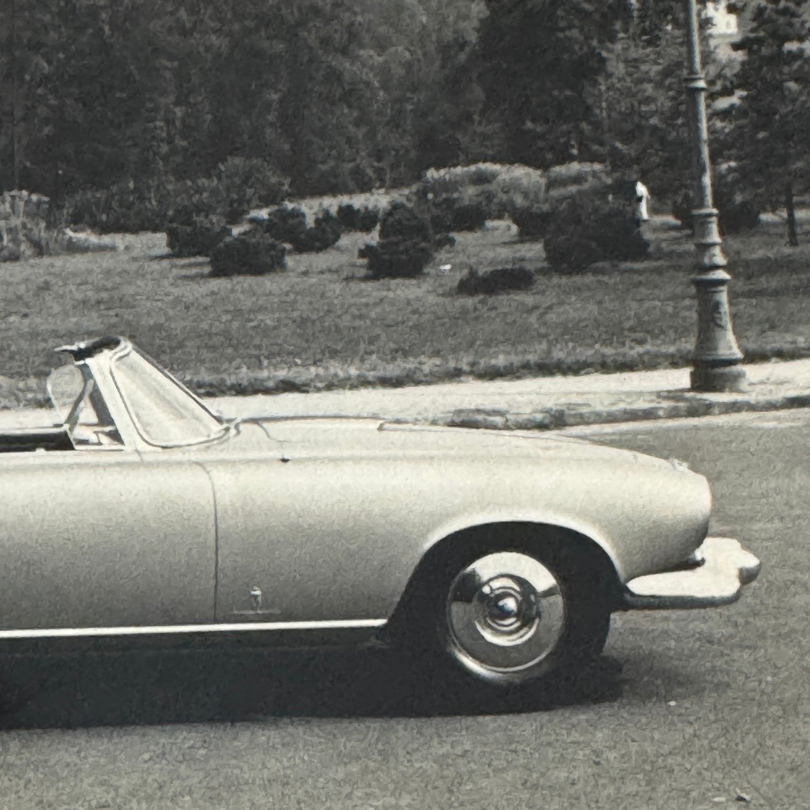 Pininfarina Coachbuilder Convertible Car Photo Photograph Vintage Unidentified