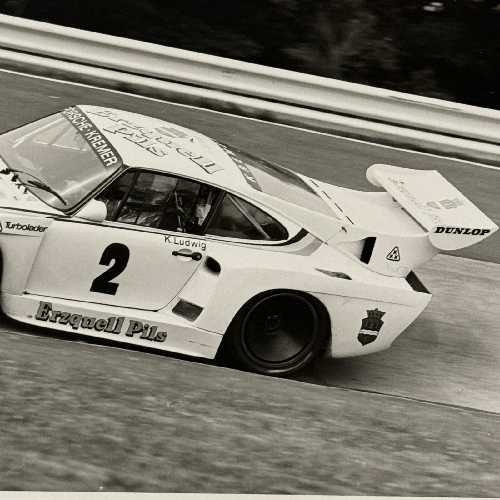 Kremer Racing Porsche 935 1000 KM Nurburgring 1979 Racing Photo Photograph