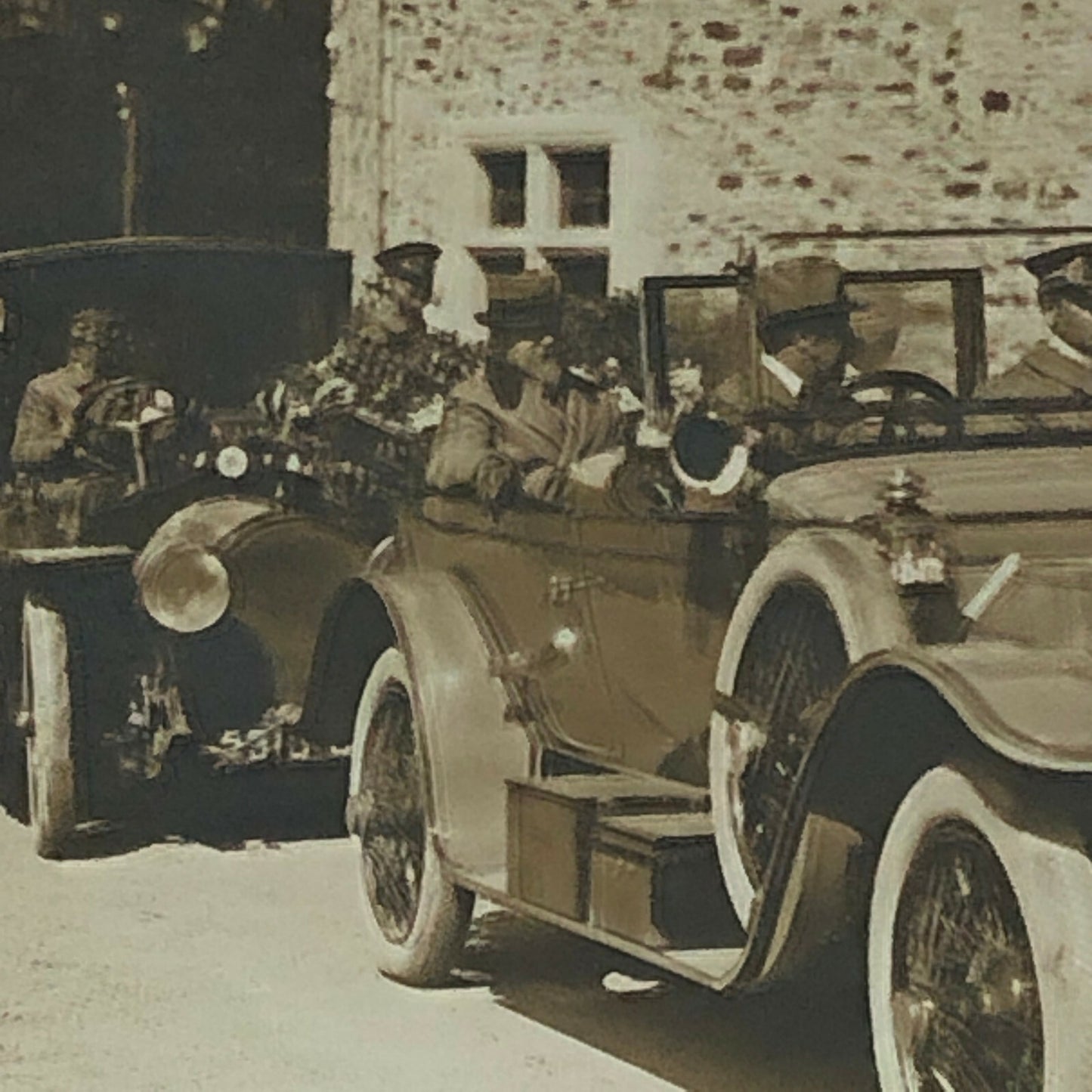 Antique Press Photo Photograph Agence Meurisse Paris Nice Rally Racing Car Cars