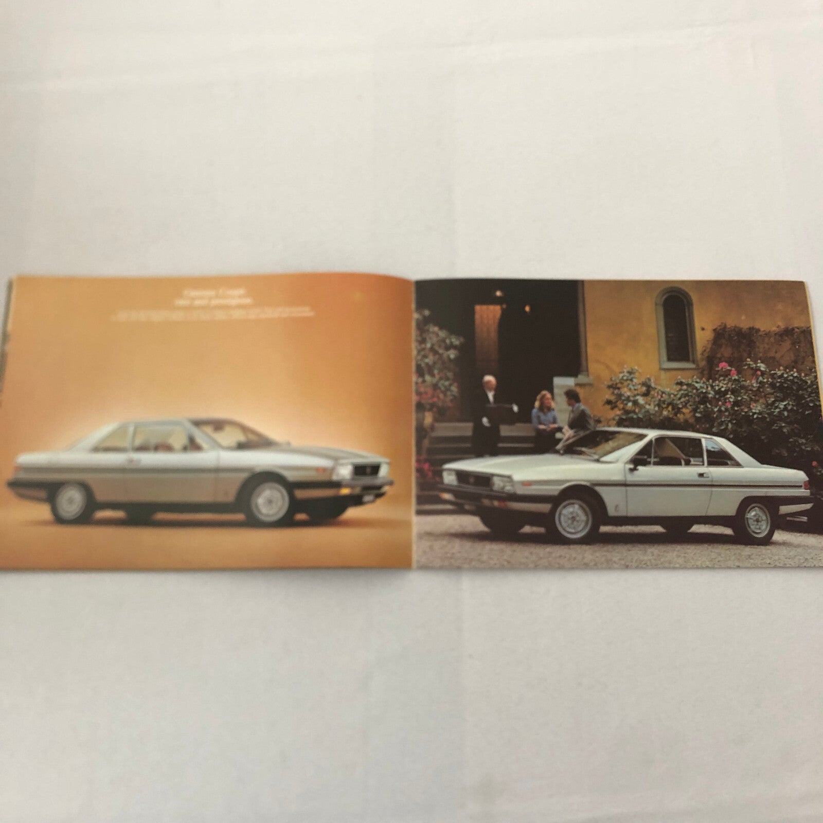 Lancia Gamma Coupe Car Sales Brochure Catalog GERMAN TEXT