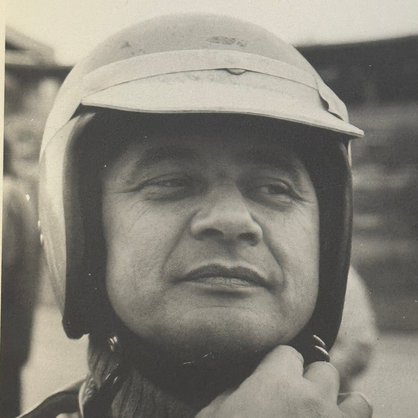 Vintage Porsche Racing Press Photo Hans Hermann Driver Werkfoto