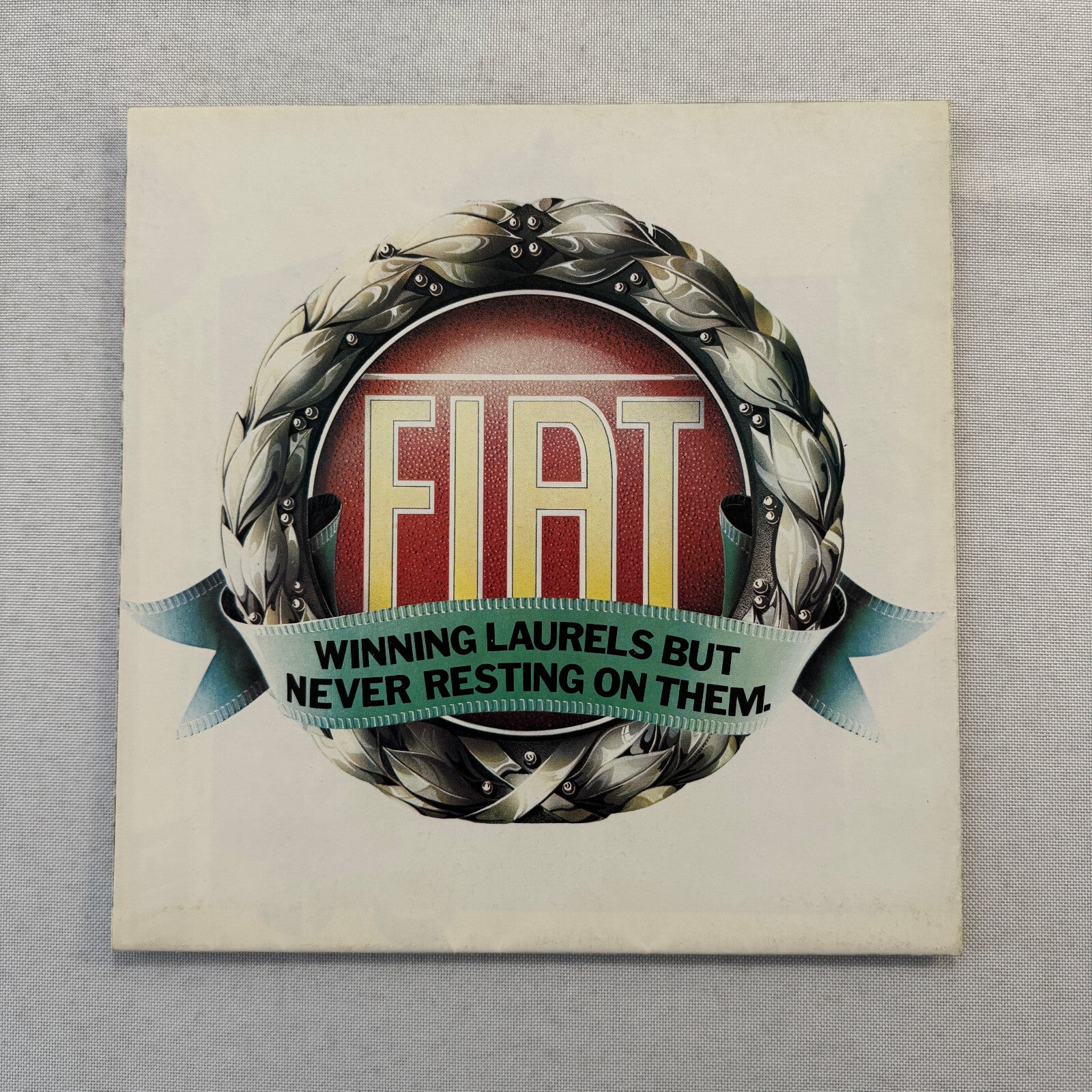 Fiat Car Sales Brochure Catalog 126 Panda Strada TC X1/9 Supermirafiori Argenta