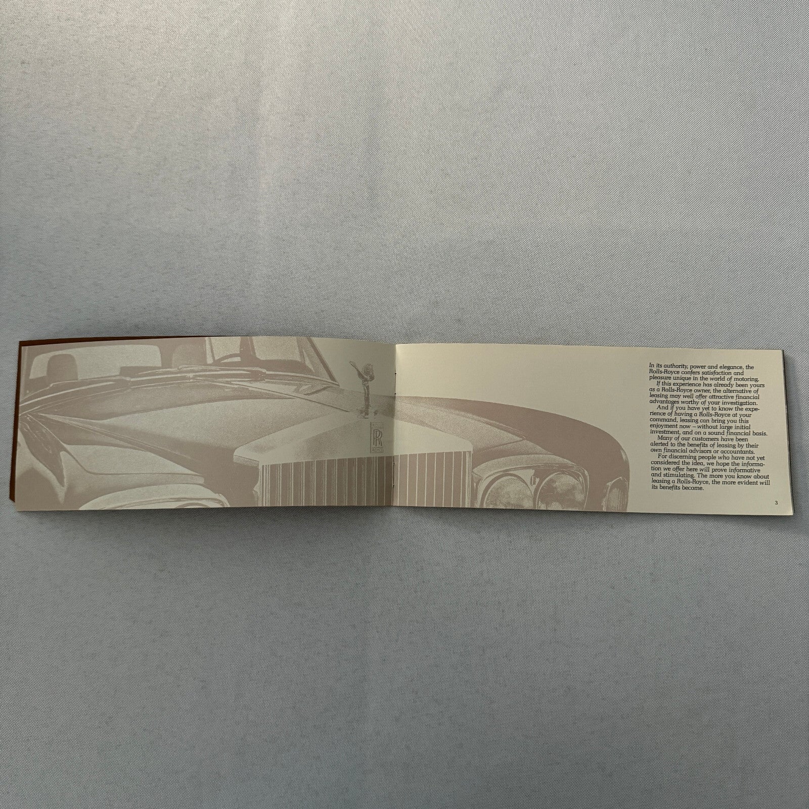 Rolls Royce Car Leasing Sales Brochure Catalog Corniche Camargue Silver Shadow