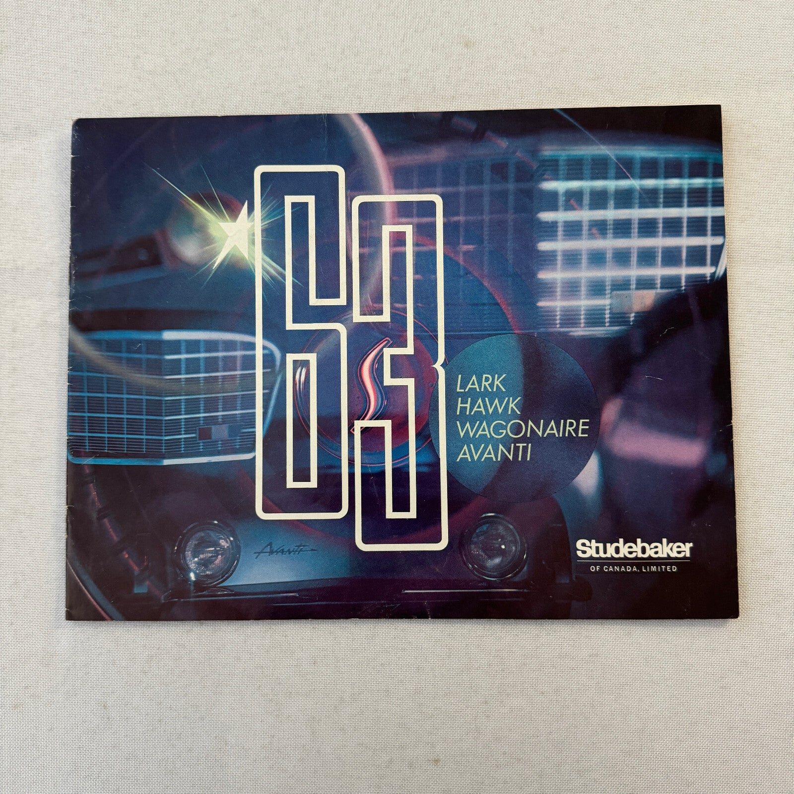 1963 Studebaker Car Sales Brochure Catalog Gran Turismo Hawk Lark Avanti Wagon