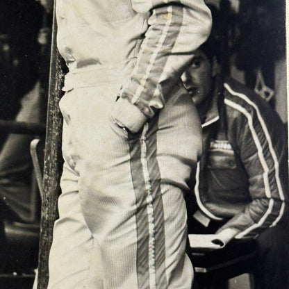 Vintage Mario Andretti Racing Driver Photo Photograph Print Motorsport