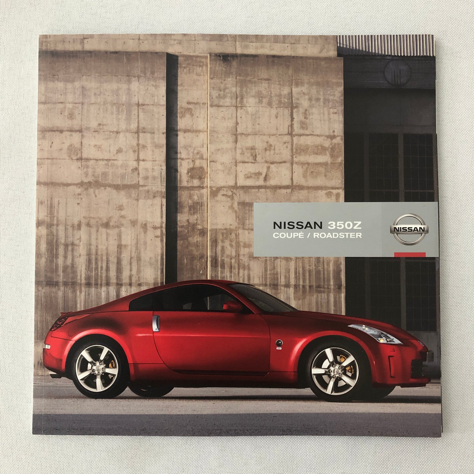 Nissan 350Z 350 Z Coupe and Roadster Car Sales Brochure Catalog GERMAN Text 2007
