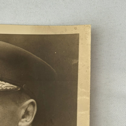 British Naval Admiral Tyrwitt to China Underwood Press Photo Photograph Vintage