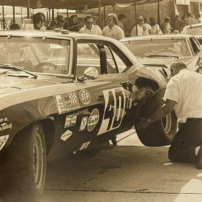 Vintage Racing Photo Chevrolet Camaro Vince Gimondo Chuck Dietrich Photograph