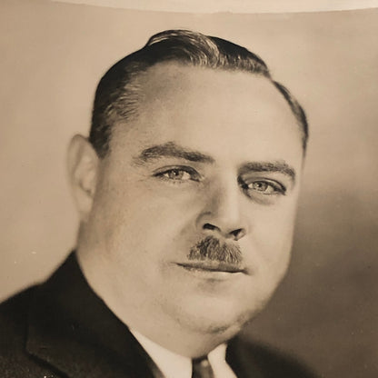 Press Photo Photograph Aviator Pilot William S Brock Underwood & Underwood