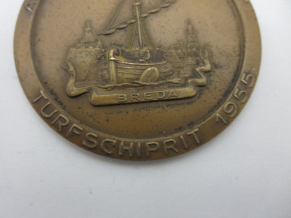 Vintage European Car Club Rally Badge ASC de Baronierijders Turfschiprit 1955