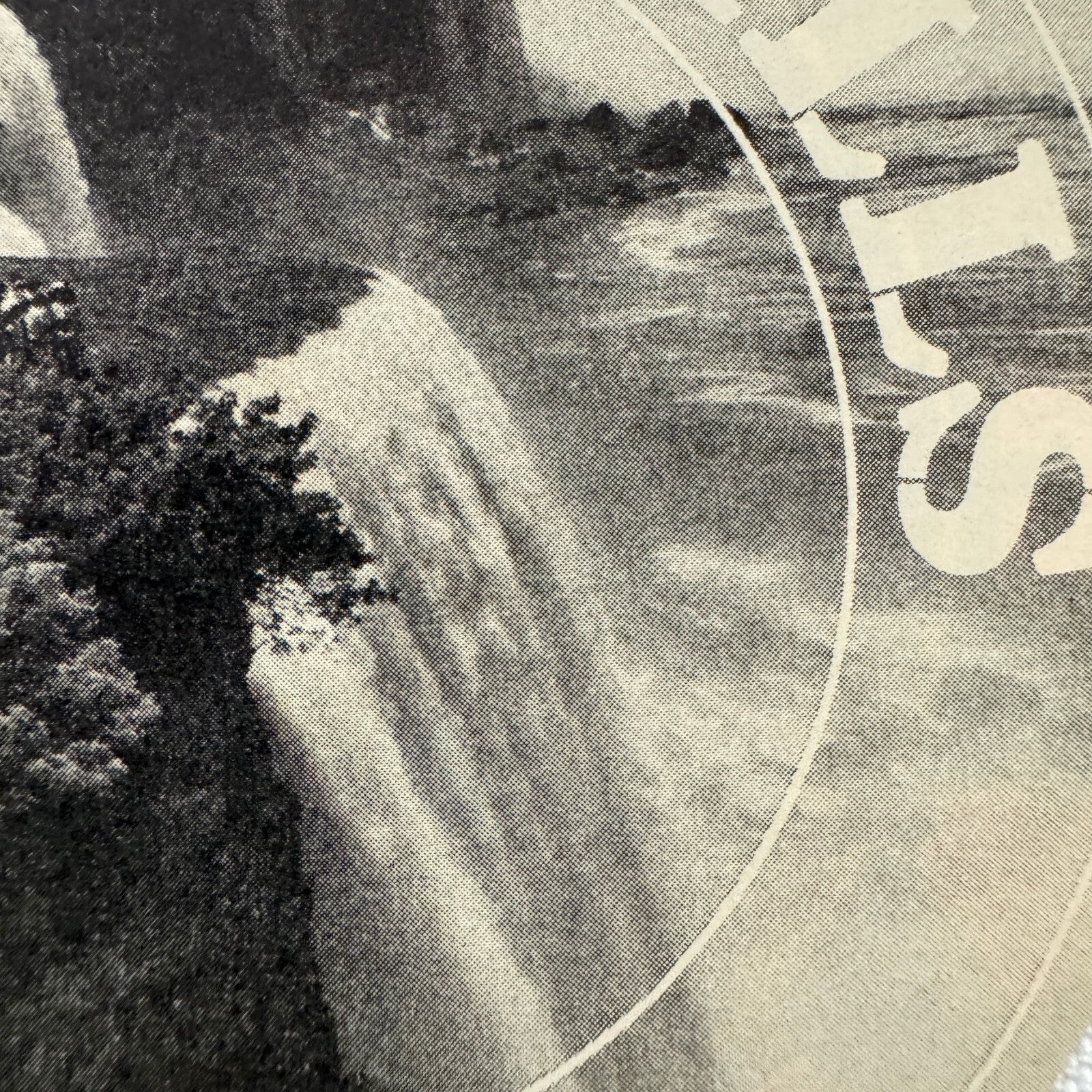 Vintage Travel Luggage Label Niagara Falls New York NY Souvenir