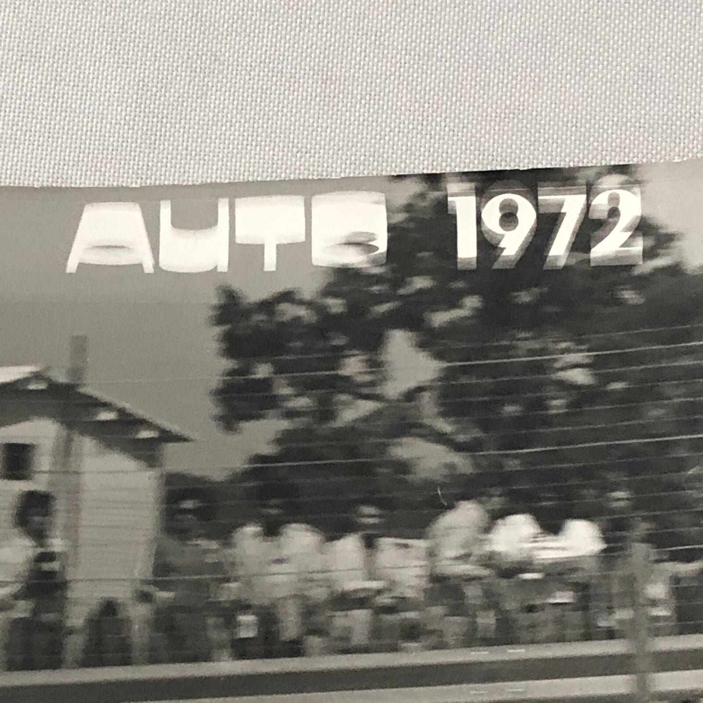 Vintage Renault Alpine Racing Photo Photograph Print 1972